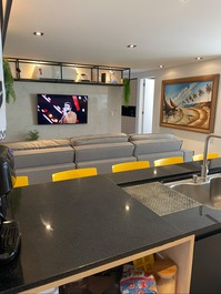 Apartamento para alugar em Guarujá - Pitangueiras