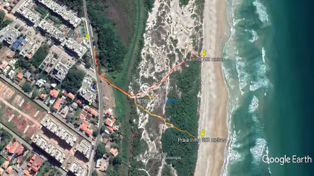 Apartment for vacation rental in Florianopolis (Campeche)