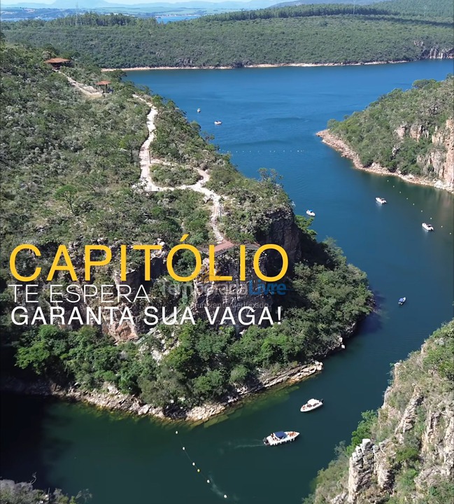 Casa para aluguel de temporada em Capitólio (Escarpas do Lago)