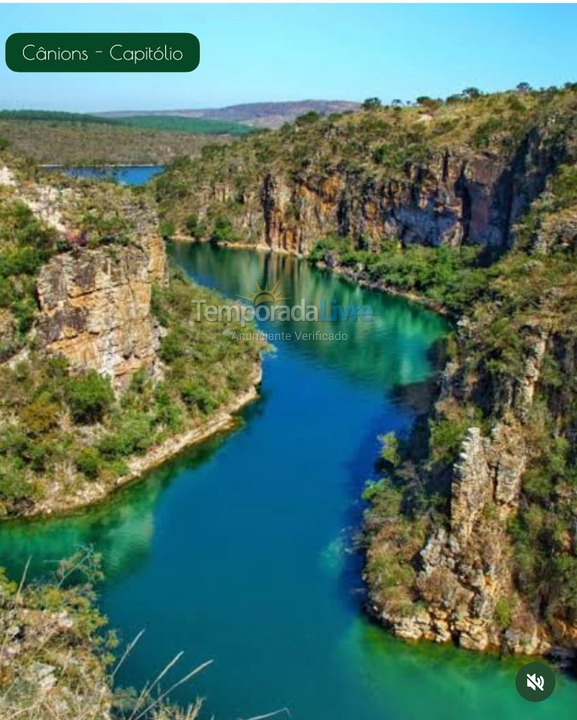 Casa para aluguel de temporada em Capitólio (Escarpas do Lago)