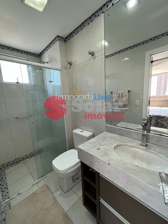 Apartamento para aluguel de temporada em Balneário Camboriú (Centro)