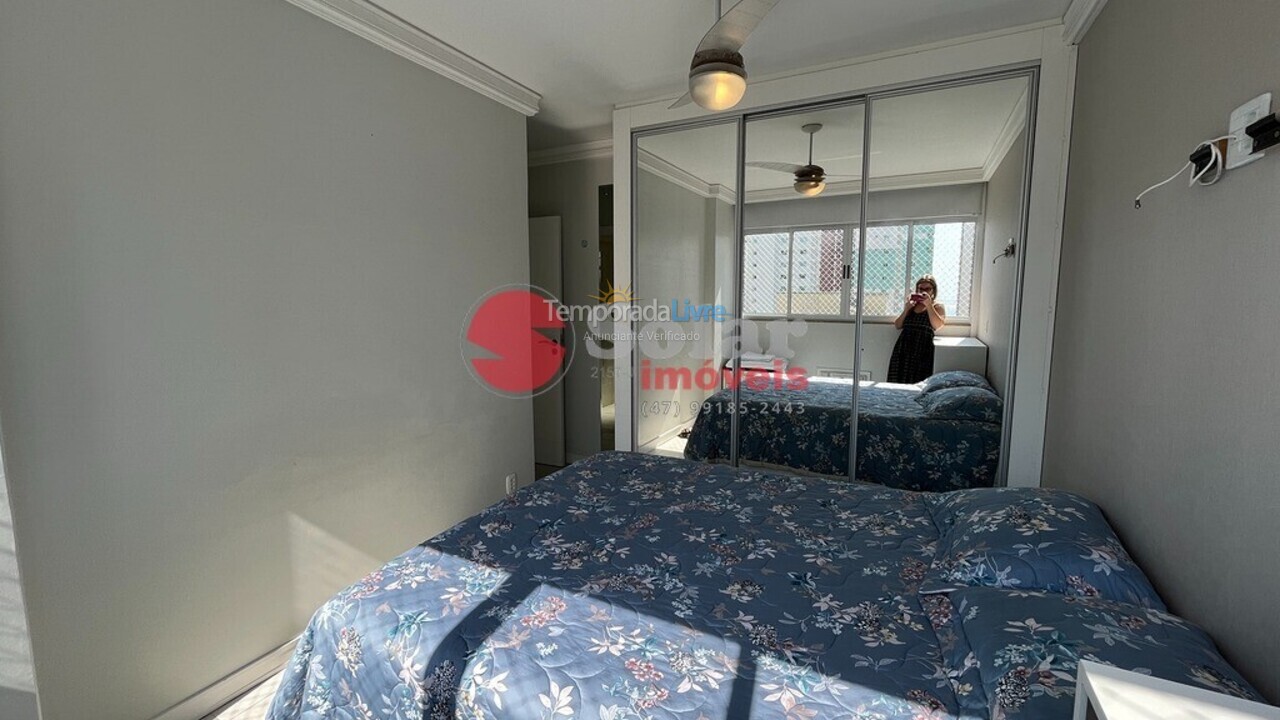 Apartamento para aluguel de temporada em Balneário Camboriú (Centro)