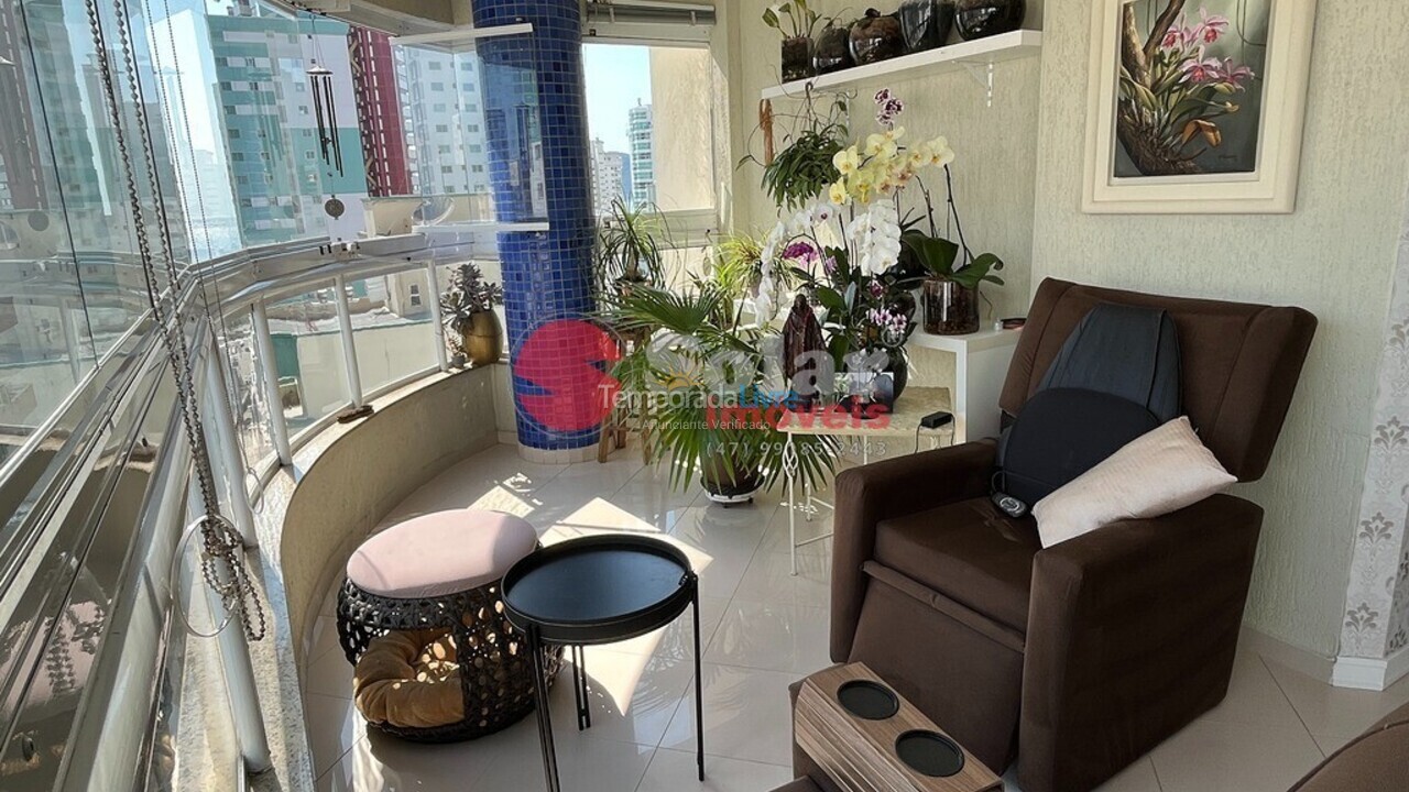 Apartamento para aluguel de temporada em Balneário Camboriú (Centro)