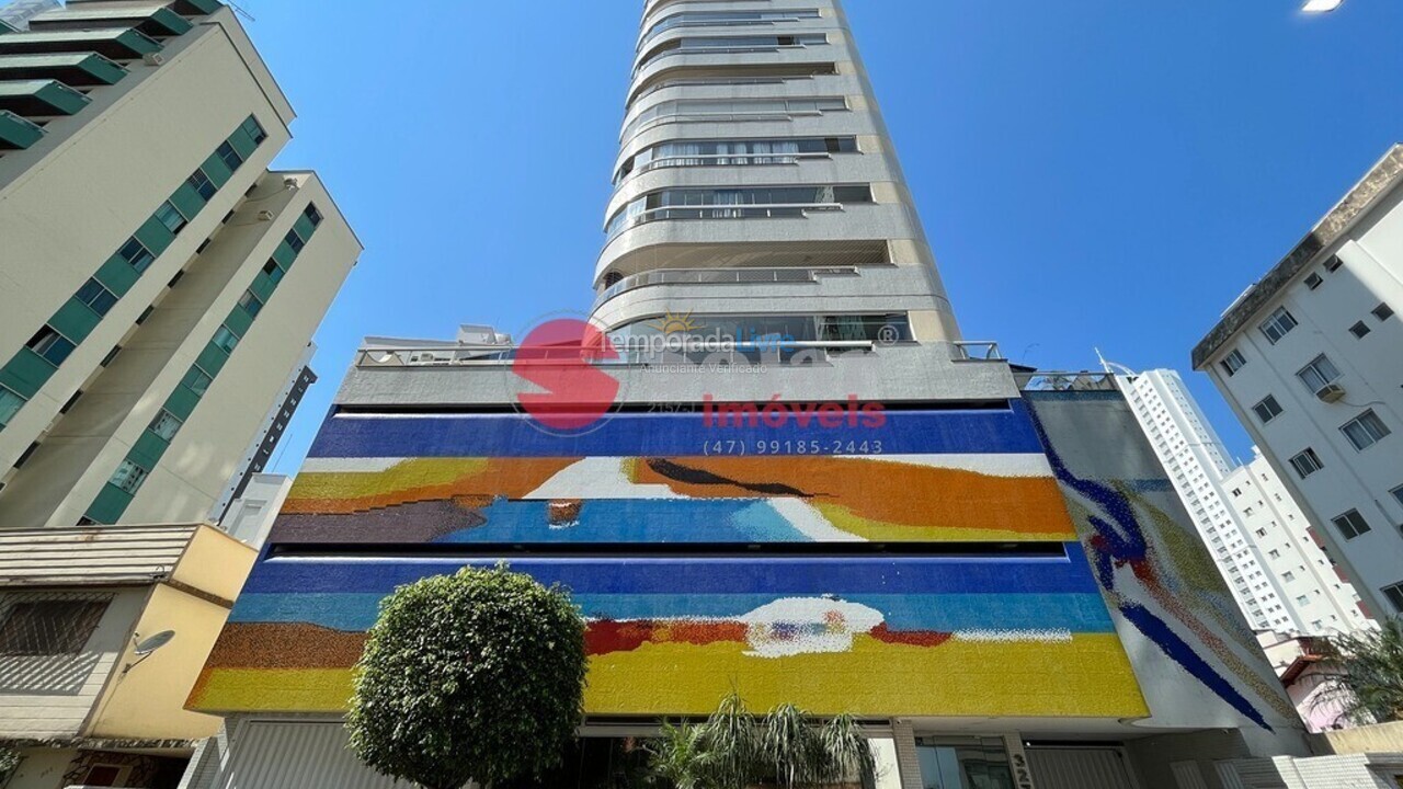 Apartamento para aluguel de temporada em Balneário Camboriú (Centro)