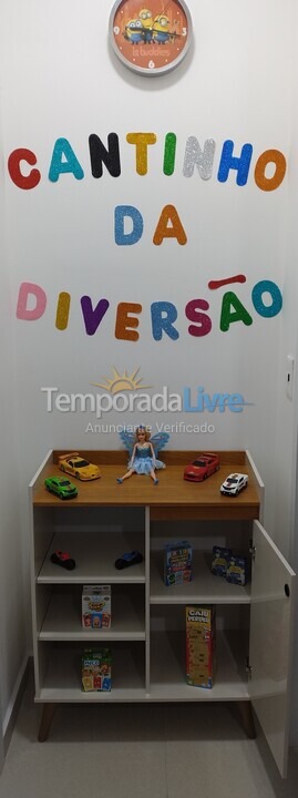 Apartment for vacation rental in Praia Grande (Guilhermina)