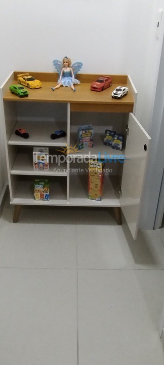 Apartment for vacation rental in Praia Grande (Guilhermina)