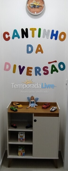 Apartment for vacation rental in Praia Grande (Guilhermina)