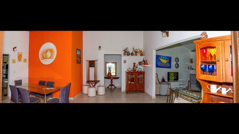 Casa de 6 quartos, Condominio Paraiso a 30 metros da praia