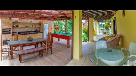 Casa de 6 quartos, Condominio Paraiso a 30 metros da praia