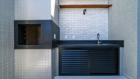 Apartamento en Bombinhas con piscina - Soleado