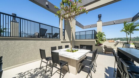 Apartamento en Bombinhas con piscina - Soleado