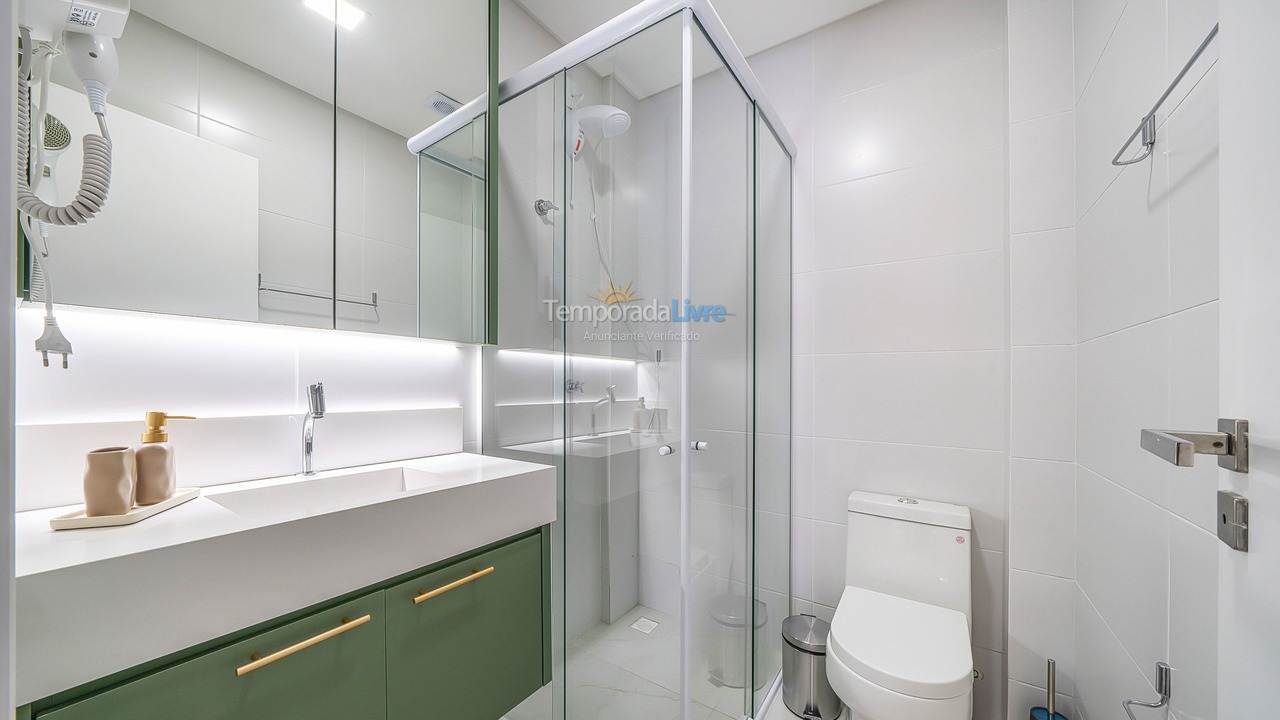 Apartamento para alquiler de vacaciones em Bombinhas (Praia de Bombas)