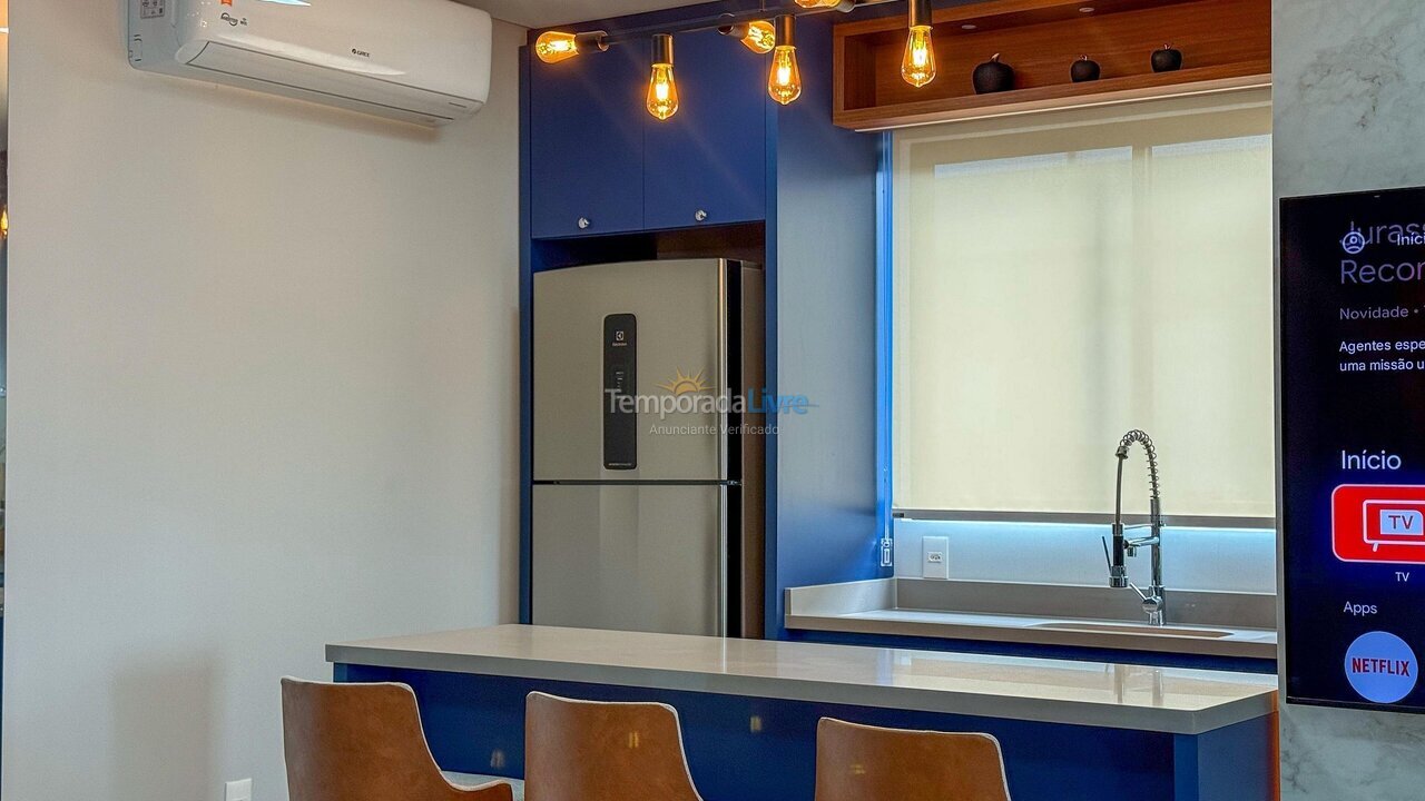 Apartment for vacation rental in Bombinhas (Praia de Bombas)