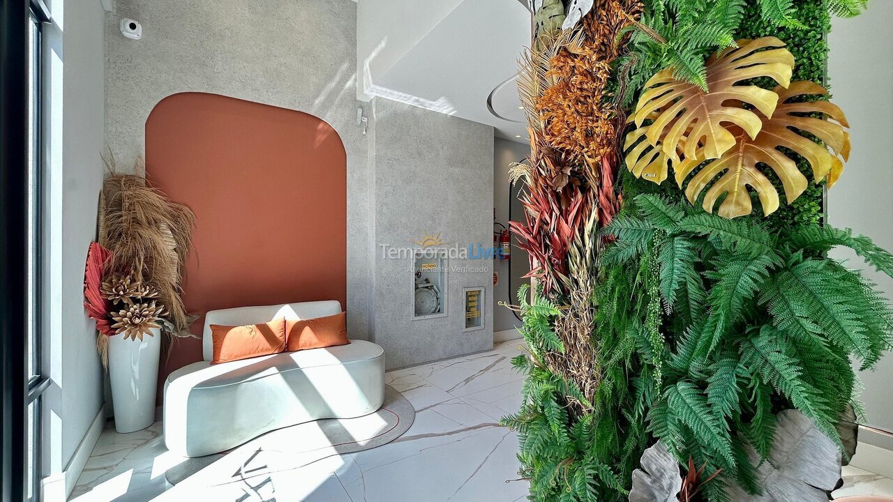 Apartamento para alquiler de vacaciones em Bombinhas (Praia de Bombas)