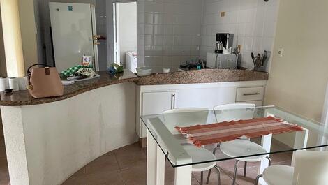 Single-story house in the city center