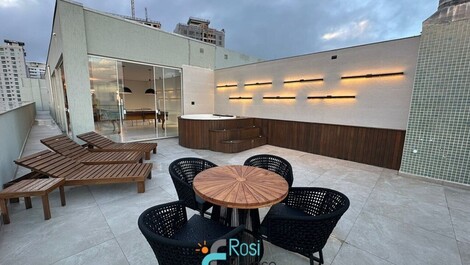 Cobertura Duplex Frente Mar com 5 Suítes Meia Praia Itapema SC