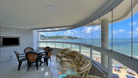Apartamento frente mar 4 dormitórios Itapema centro SC