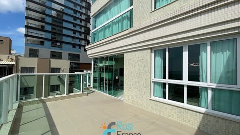 Apartment with 4 suites, ocean view, Meia Praia, SC