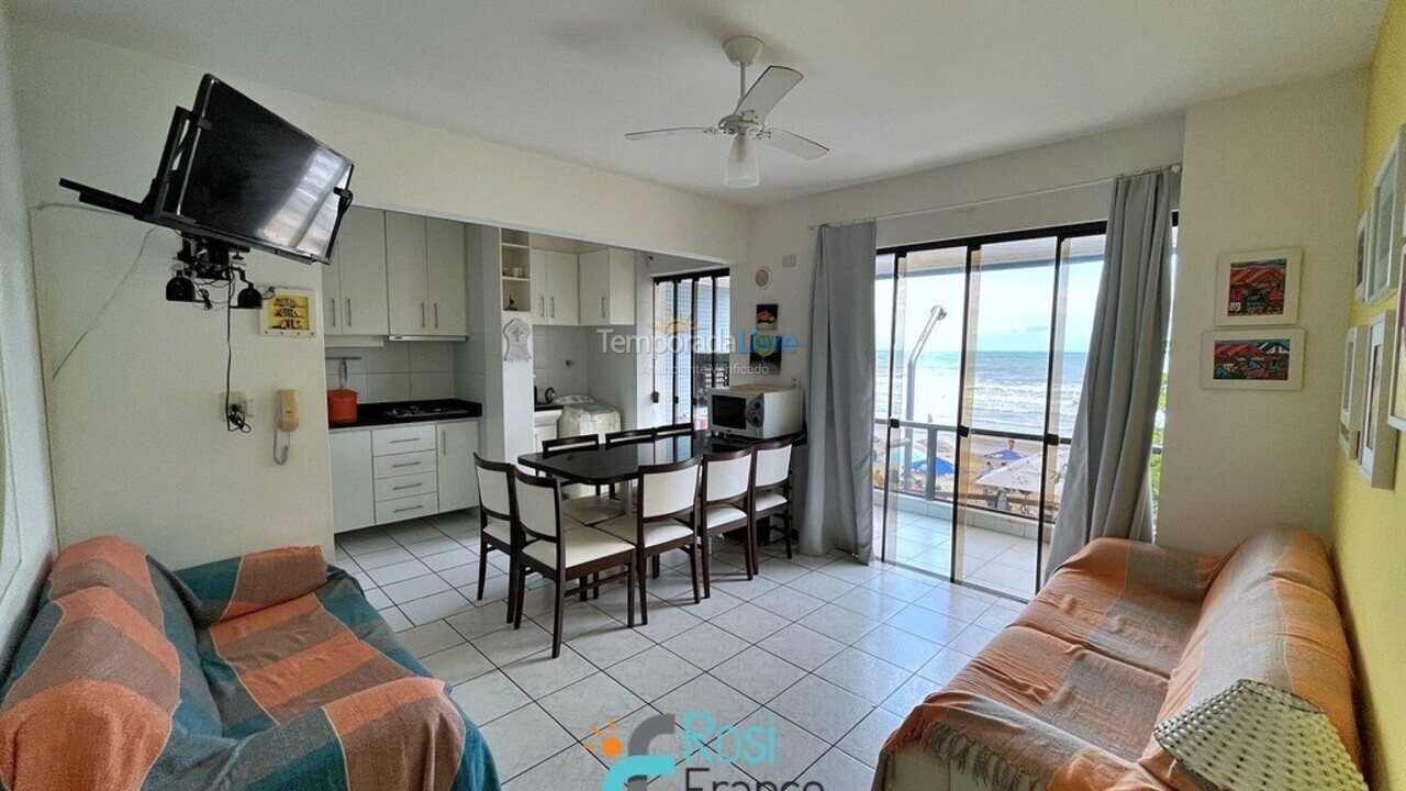 Apartamento para alquiler de vacaciones em Itapema (Meia Praia Frente Mar)