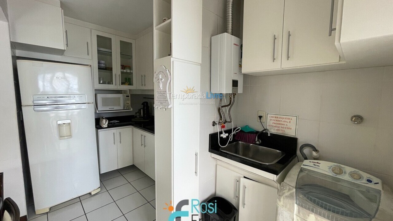 Apartamento para alquiler de vacaciones em Itapema (Meia Praia Frente Mar)