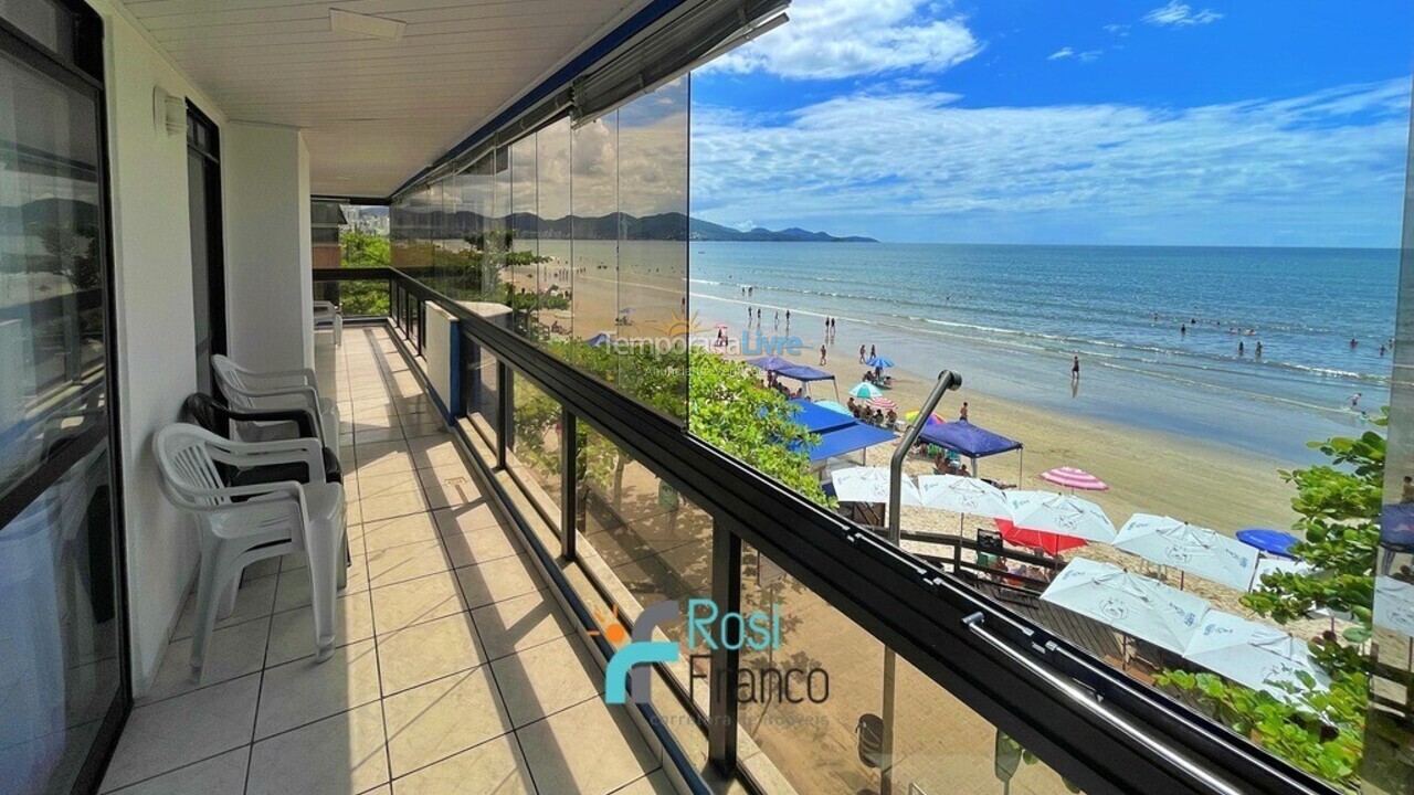 Apartamento para alquiler de vacaciones em Itapema (Meia Praia Frente Mar)