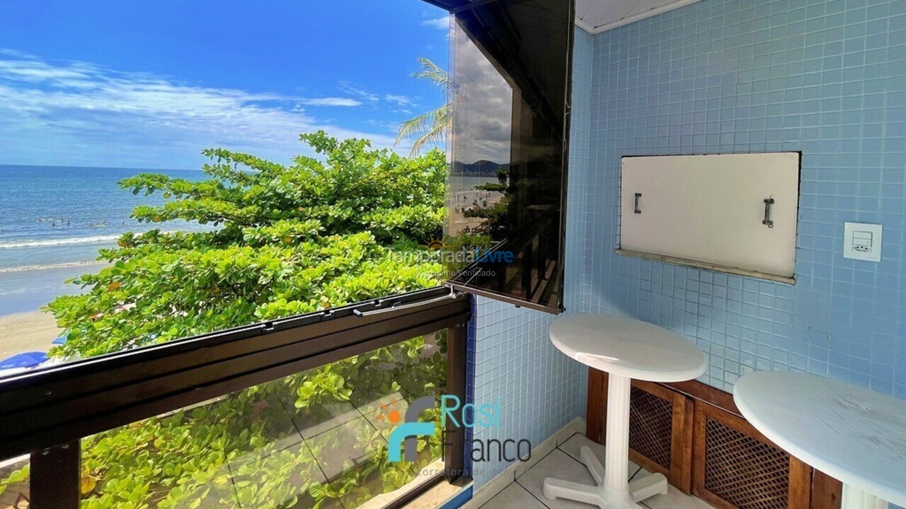 Apartamento para alquiler de vacaciones em Itapema (Meia Praia Frente Mar)