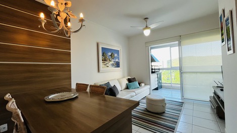 Vacation rental apartment with 3 bedrooms and 1 suite in Riviera de São Lourenço