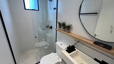 Sofisticado Apartamento para 6 pessoas em Itapema