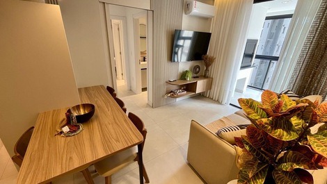 Sofisticado Apartamento para 6 pessoas em Itapema