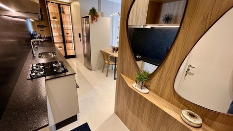 Sofisticado Apartamento para 6 pessoas em Itapema