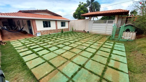 Entrada interna da chácara 