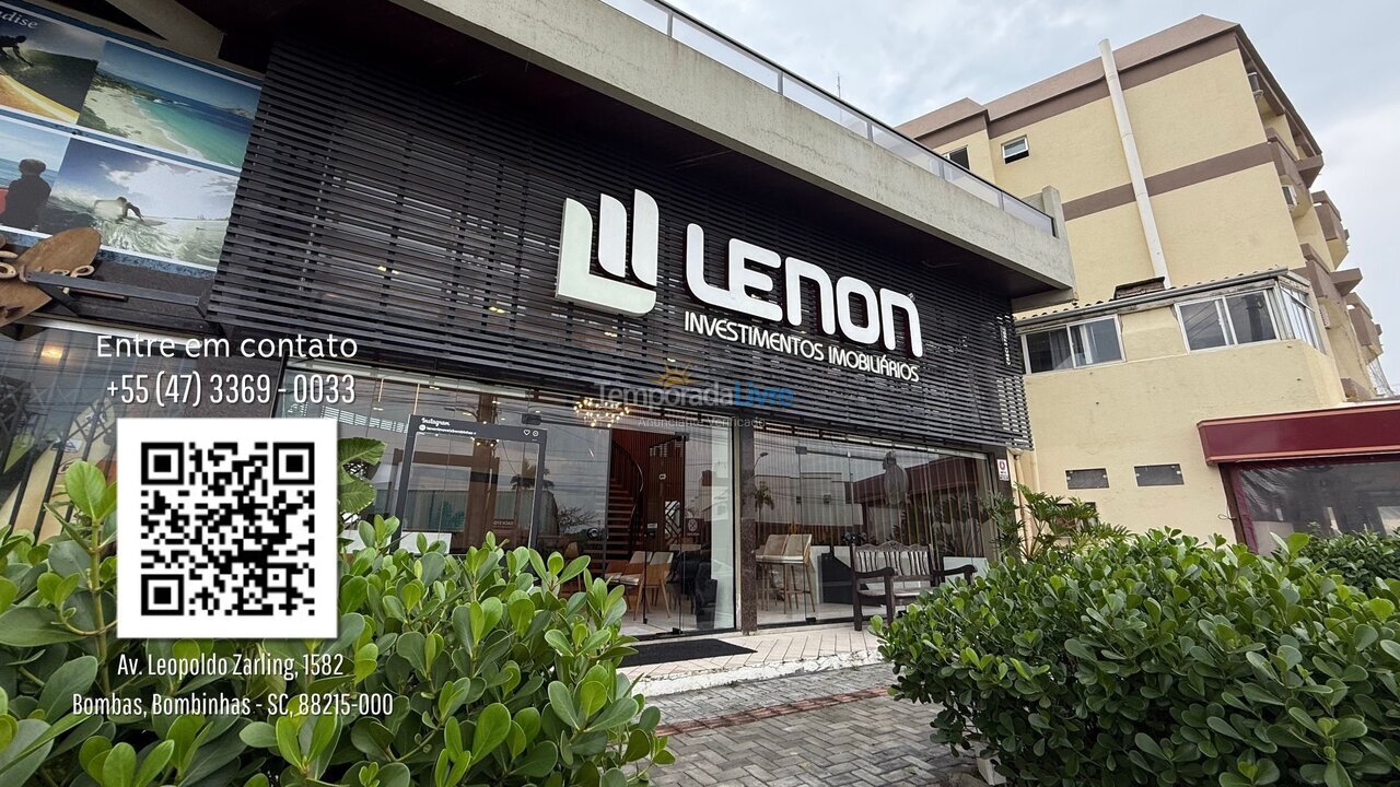 Apartment for vacation rental in Bombinhas (Praia de Bombas)