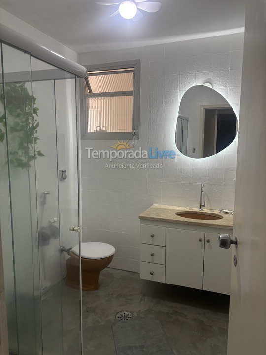 Apartment for vacation rental in Guarujá (Pitangueiras)