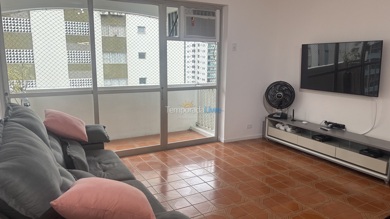 Apartment for vacation rental in Guarujá (Pitangueiras)