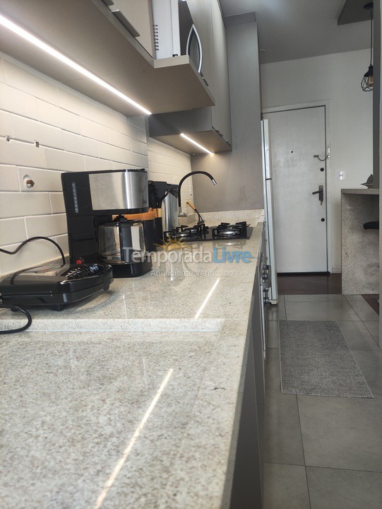 Apartamento para aluguel de temporada em Joinville (Centro)