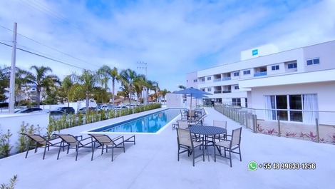 Departamento de 2 habitaciones en Ingleses, Cannes Club Residence - 05 personas