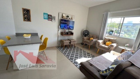 Apartamento novinho e amplo, com piscina, para 4 pessoas em Bombas!