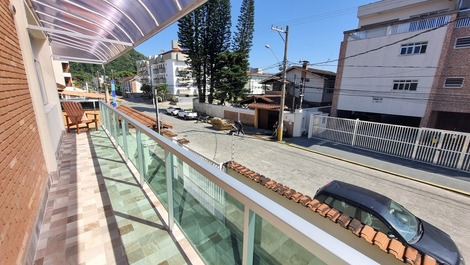 Vista externa da casa