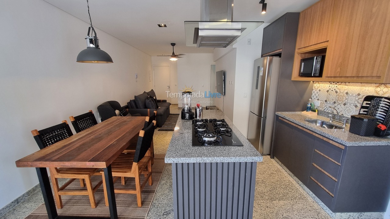 Apartamento para alquiler de vacaciones em Ubatuba (Praia do Tenório)
