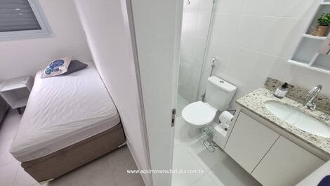 Suíte com camas de solteiros