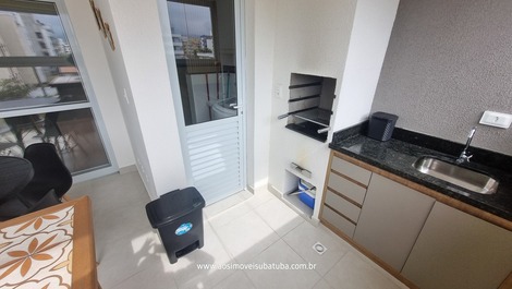 Sacada com churrasqueira