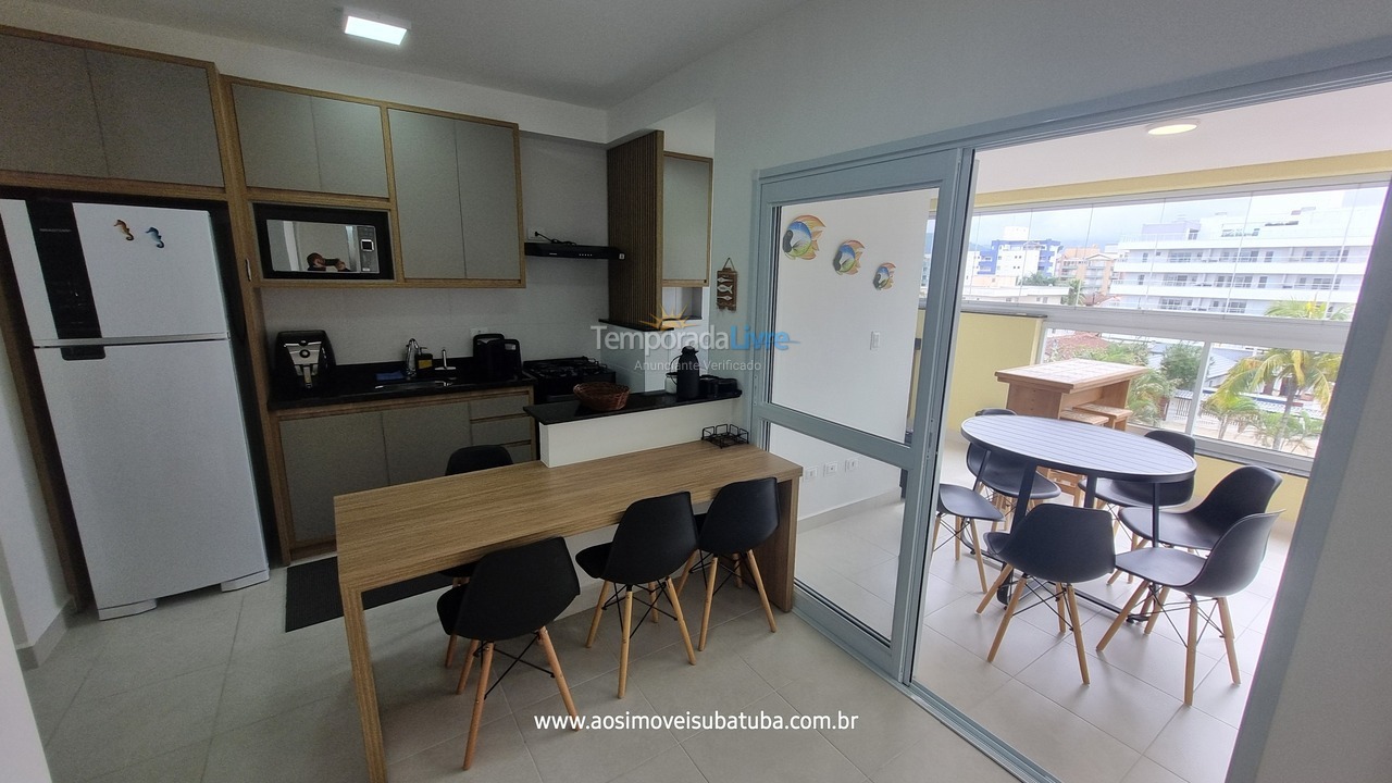Apartamento para aluguel de temporada em Ubatuba (Itaguá)
