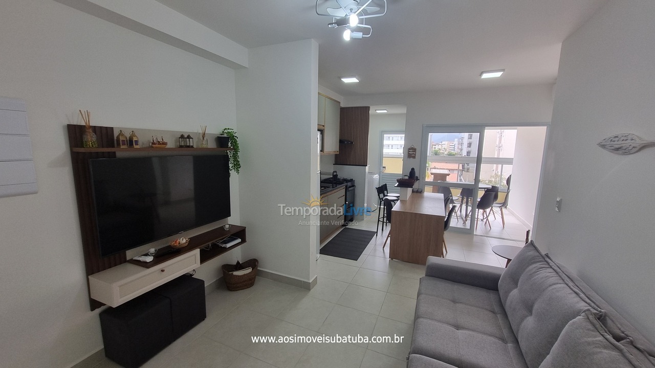Apartamento para aluguel de temporada em Ubatuba (Itaguá)