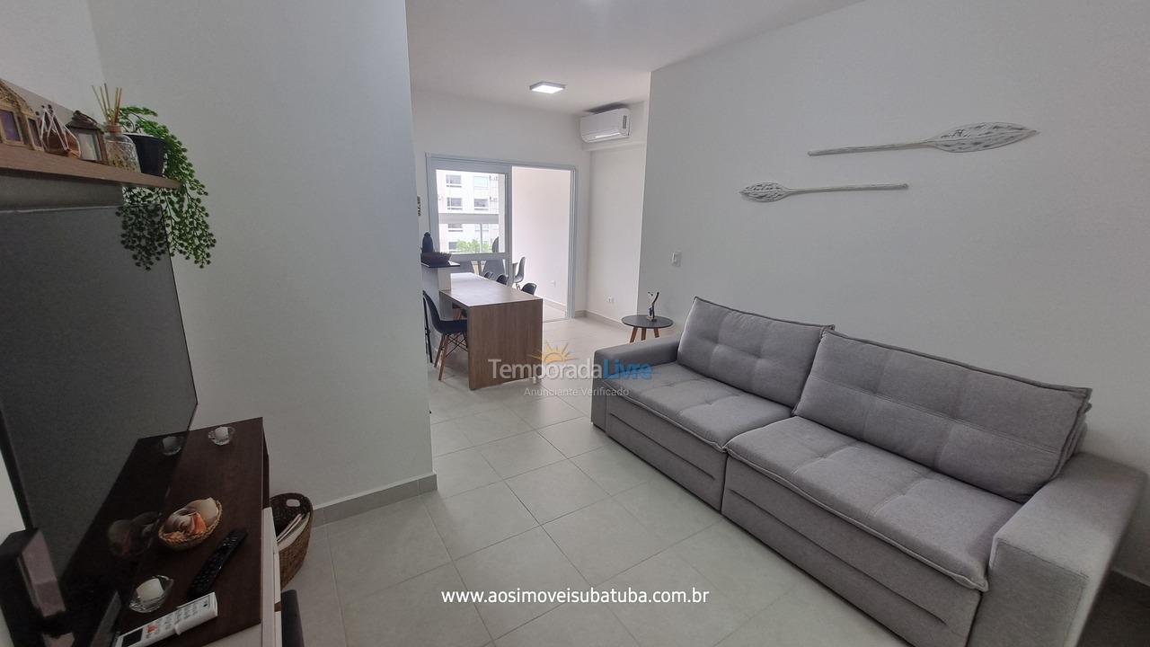 Apartamento para aluguel de temporada em Ubatuba (Itaguá)