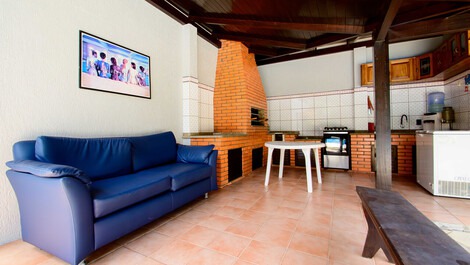 High standard house with swimming pool and views of the Beira Mar de Floripa