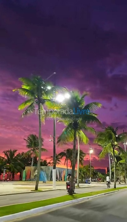 Apartment for vacation rental in Praia Grande (Vila Mirim)