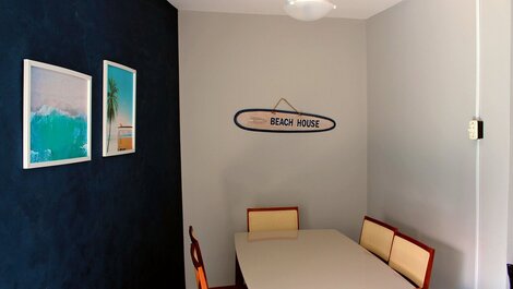 Apartamento na Praia do Tombo em Guarujá-SP