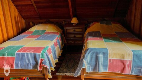 Casa Europeia com Lareira &amp; Piscina em Indaiatuba