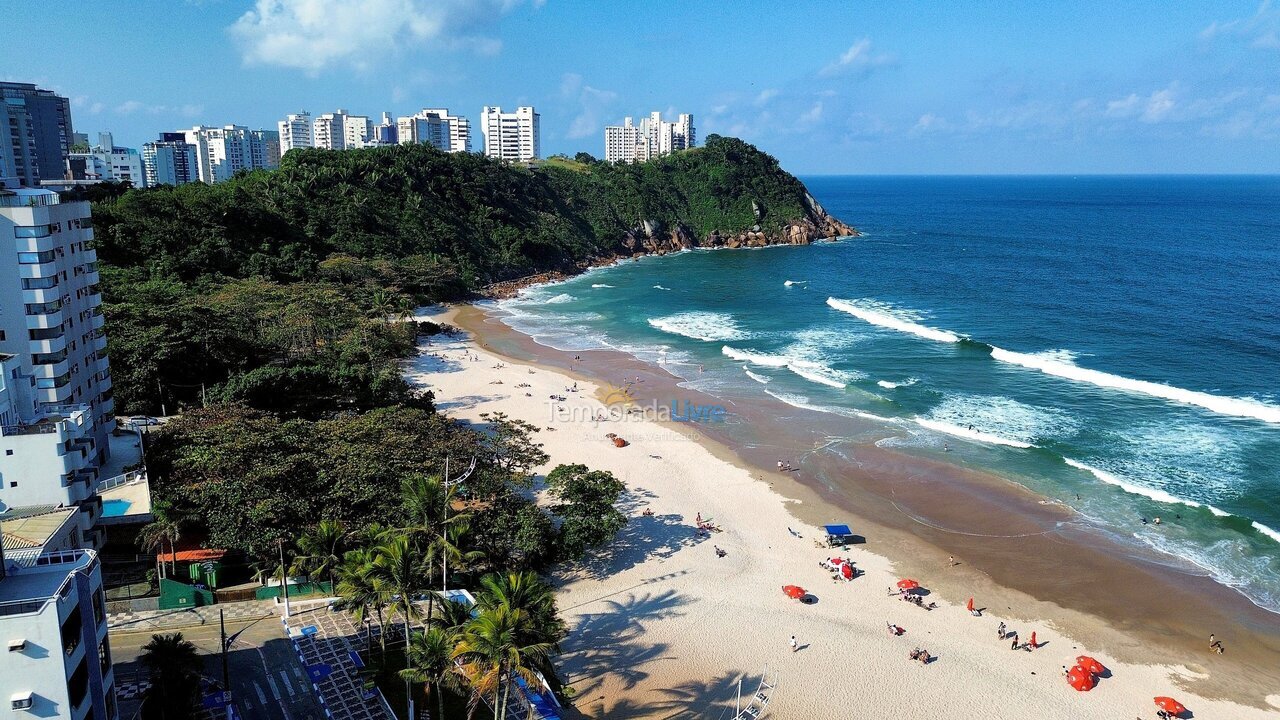 Apartamento para aluguel de temporada em Guarujá (Jardim Las Palmas)