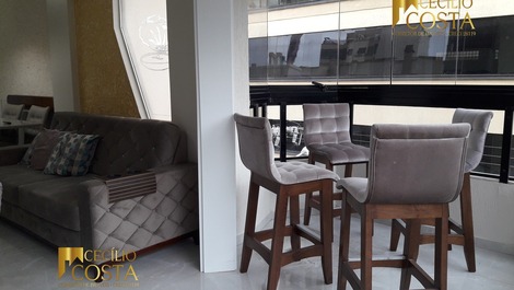 Beautiful apartment with 3 bedrooms in Meia Praia-Itapema